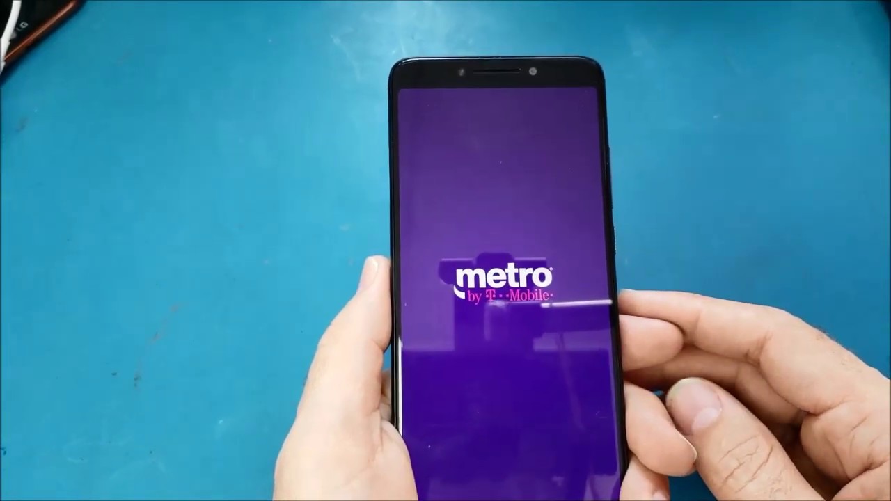 Alcatel 7 STUCKS ON METROPCS LOGO - HARD RESET - TEAR DOWN