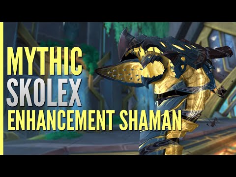 Mythic Skolex First Kill | Enhancement Shaman PoV | Rain on Stormreaver