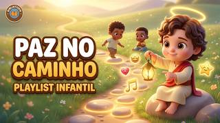 Playlist Gospel Infantil 🌿 Música Cristã Infantil para Paz no Caminho | BIBLIATOON