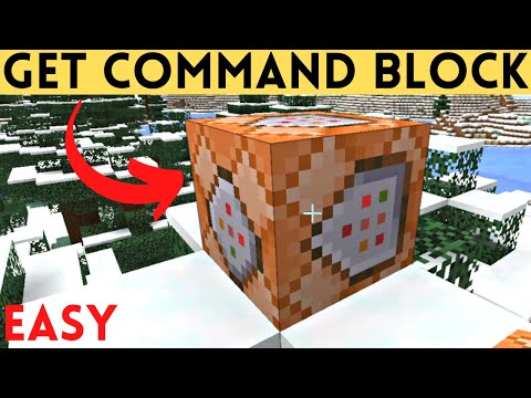 How to Get Command Block in Minecraft - Spawn Minecraft Command Blocks