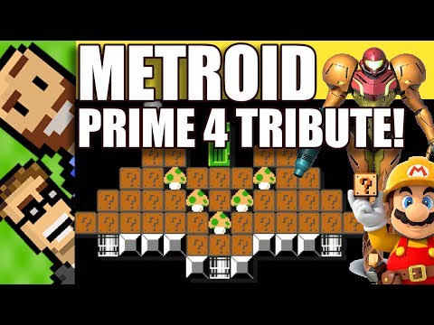 MARIO MAKER + METROID? Metroid Prime 4 Tribute in Super Mario Maker | The Basement