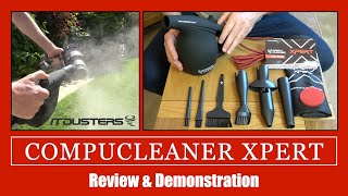 CompuCleaner Xpert Electric Air Duster Review & Demonstration