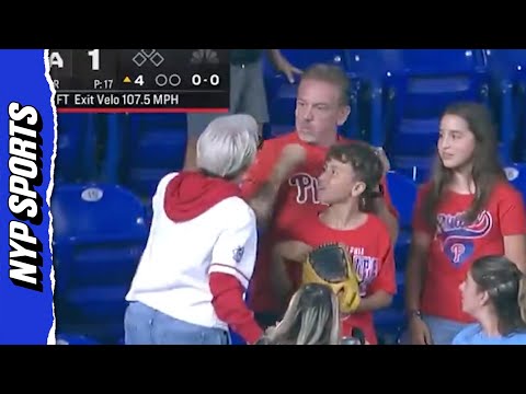 미국에서 불타고 있는 야구 중계 장면