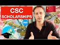 How to apply for the CSC Scholarship in 2022?