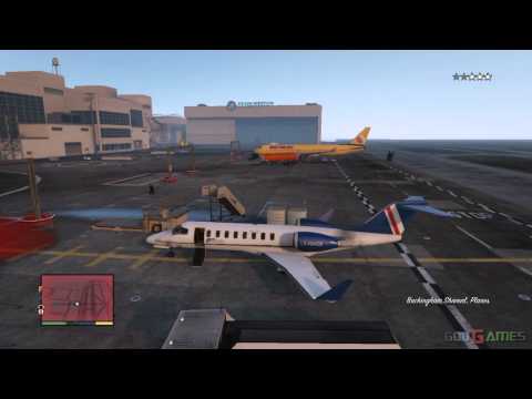 GTA V PS3 Gameplay / Walkthrough / Playthrough / 1080P Part 39 Just Fun Crashed Plane, Stolen Plane