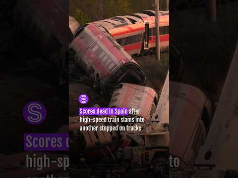 Thumbnail for Scores dead in Spain after high-speed train slams into another stopped on tracks | Stuff.co.nz
