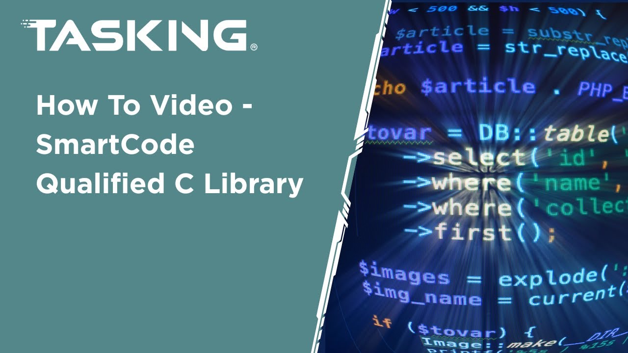 How To Video - SmartCode Qualified C Library