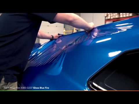 3M™ Wrap Film Series 1080   Gloss Blue Fire