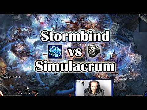 How is Stormbind in Simulacrum - Path of Exile (3.10 Delirium)