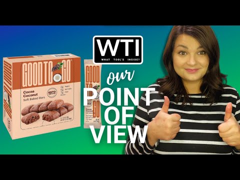 GOODTO GO Cocoa Coconut Bars - WTI product video review