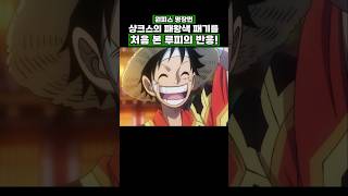 원피스) 샹크스의 패왕색 패기를 처음 본 루피의 반응! #원피스 #onepiece