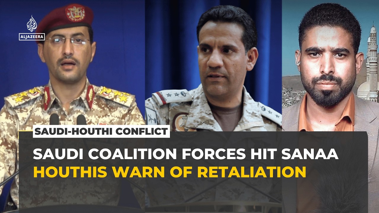 Saudi Arabia strikes oil facilities in Yemen's Sanaa and Hodeidah as Houthis vow retaliation