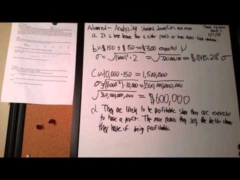 Advanced - Analyzing Mean and Standard Deviation