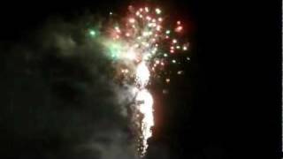 preview picture of video 'Greenville, NH Fireworks July 3rd, 2011'