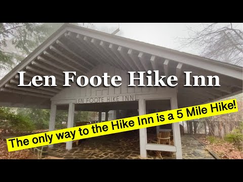 Len Foote Hike Inn Room Tour and Lodge Tour - Amicalola Falls State Park