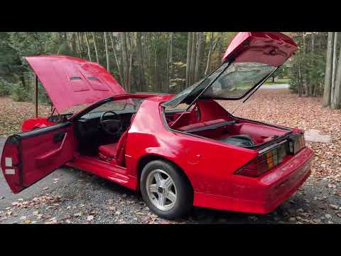 **SOLD by CCC AUCTION** Sub-26K km 1992 Chevrolet Camaro Z28 25th Anniversary