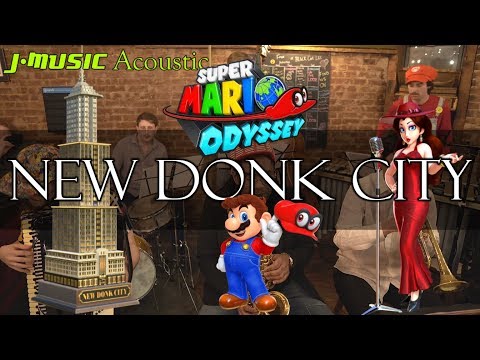 "New Donk City" (Super Mario Odyssey) LIVE Jazz Cover // J-MUSIC Pocket Band