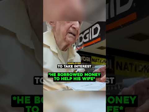Poor 90 Year Old Veteran Gets Early Birthday Present (Credit: @jenellemarie0212 on TikTok)