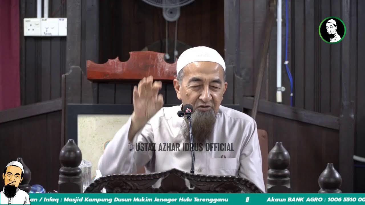 🔴 LiveUAI 11/12/2025 Kuliah Maghrib Ustaz Azhar Idrus | Masjid Kg Dusun, Jenagor, Hulu Terengganu