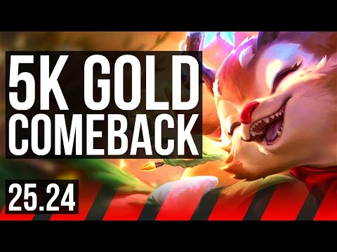 SMOLDER vs RENEKTON (TOP) | 55K damage, 5k gold comeback | EUW Master | 25.24