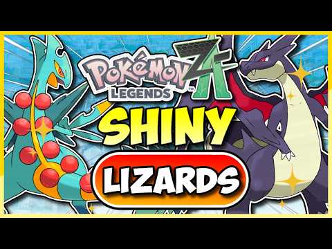 Pokemon Legends ZA - But I Can ONLY Use SHINY LIZARDS!