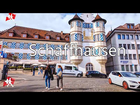 Switzerland Schaffhausen: a beautiful Town to explore A Walking Tour Adventure🇨🇭