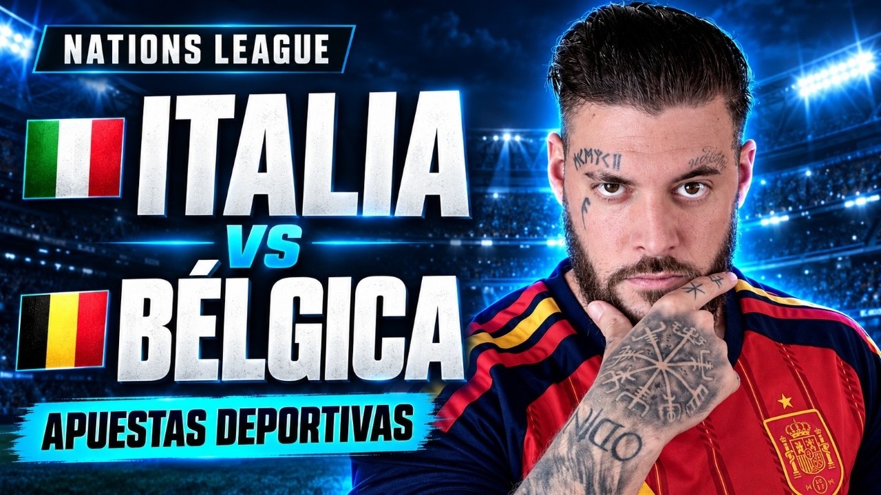 💰 Italia vs Bélgica 💰 NATIONS LEAGUE Apuestas Deportivas
