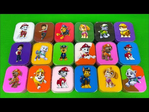 Paw patrol: Looking For Ryder Paw Patrol Clay With Colorful Boxes - Satisfying ASMR Video