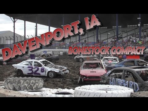 BONESTOCK COMPACT DAVENPORT IA DEMOLITION DERBY 2025