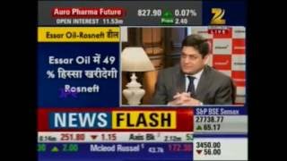 Prashant Ruia (Director, Essar) interview with Zee Business on Essar Oil Deal