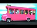 колеса в автобусе детские песни Wheels On The Bus Baby Toons Network Russ