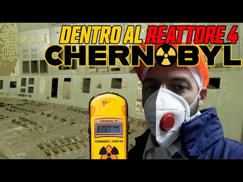 SONO ENTRATO NELLA SALA CONTROLLO DEL REATTORE 4 DI CHERNOBYL Tour Completo della Centrale Nucleare