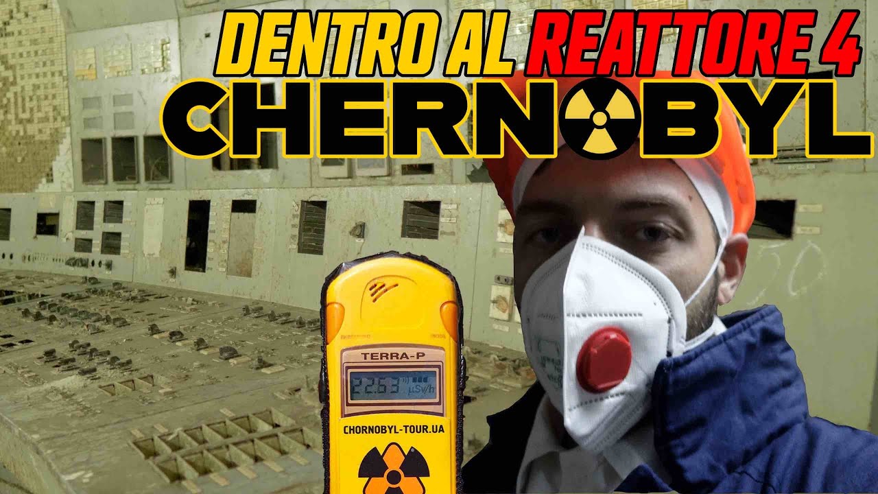 SONO ENTRATO NELLA SALA CONTROLLO DEL REATTORE 4 DI CHERNOBYL Tour Completo della Centrale Nucleare