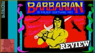 Barbarian - on the ZX Spectrum 48K !! with Commentary