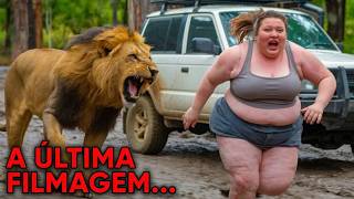 Ataque Brutal de leão a mulher de 156 kg em 12 de outubro de 2023