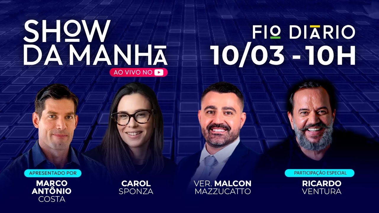 SHOW DA MANHÃ - URGENTE: VEM AÍ A DELAÇÃO DO FIM DO MUNDO - 10/03/2026