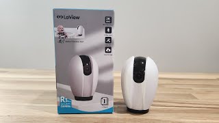 Best Indoor 2K Security Camera Under $50 - LaView R3 Review and Tutorial