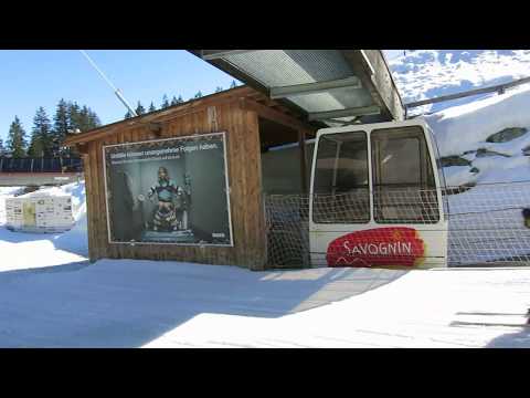 Standseilbahn 7460.01 Savognin Tigignas - Fahrt Video 2