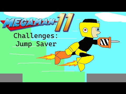 Mega Man 11: All gold records in Jump Saver!