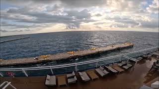 Carnival Jubilee Docking in Costa Maya 2025