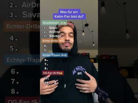 Was für ein Kalim Fan bist du?