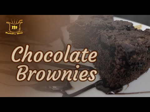 2 Eggs Chocolate Brownie / Quick Brownie Recipe by Muneeb's Menu