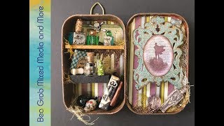 Altered Tin Witch Apothecary