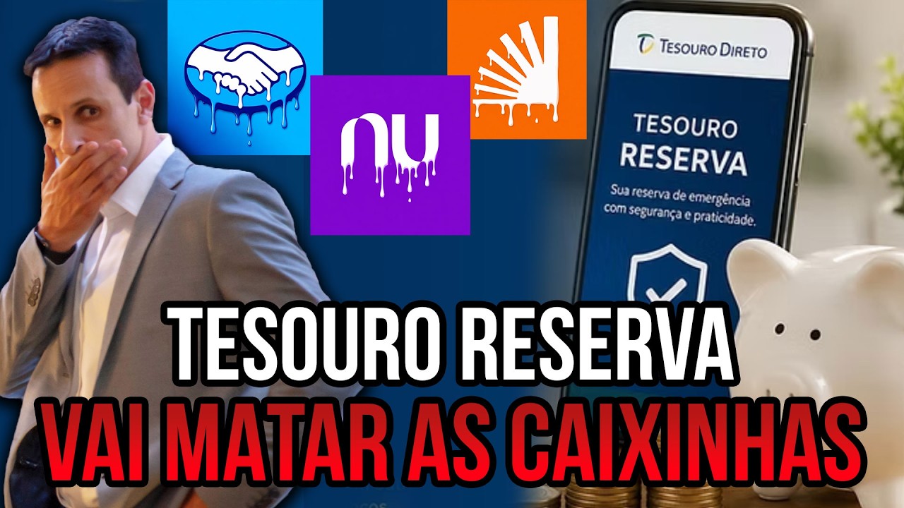 Tesouro Reserva Chegou e Vai Mudar Tudo. Adeus Caixinha do Nubank - com Ben Zruel