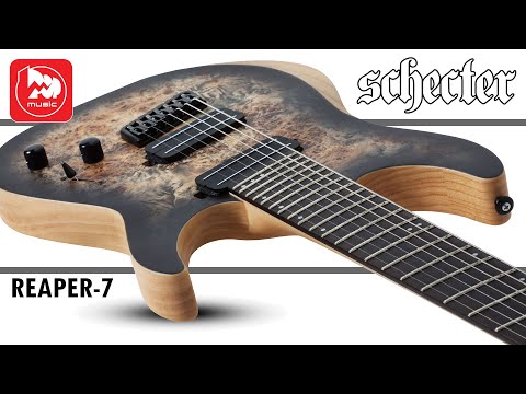 Обзор электрогитары Schecter Reaper-7 Multiscale