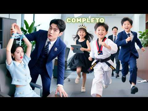 🍏Tres bebés armaron un alboroto en la compañía del CEO, ¡pero el CEO los reconoció a primera vista!