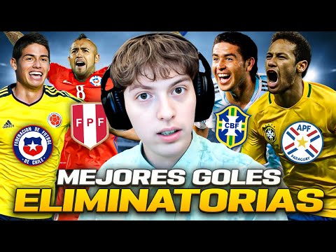 MEJORES GOLES EN ELIMINATORIAS SUDAMERICANAS - REACCION