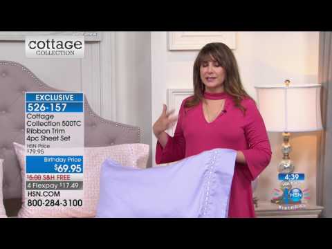 HSN | Cottage Collection Bedding Celebration 07.31.2017 - 12 PM