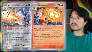 NEW Archaludon EX Deck with Cinderace