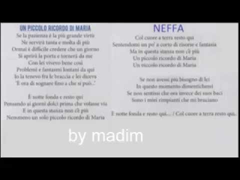 download lagu mp3 mp4 Neffa Un Piccolo Ricordo Di Maria, download lagu Neffa Un Piccolo Ricordo Di Maria gratis, unduh video klip Neffa Un Piccolo Ricordo Di Maria